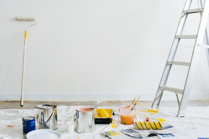 pintor pared