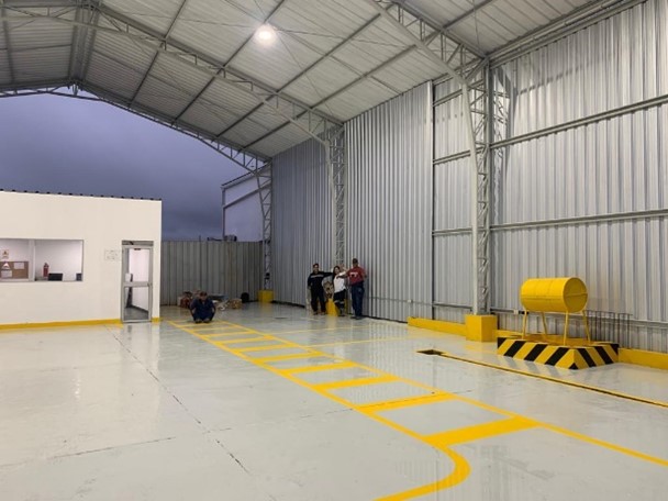 Mantenimiento de la infraestructura del hangar Avianca en San Cristóbal